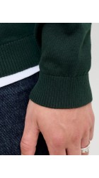 Ανδρικό Πλεκτό Βαμβακερό Jack & Jones JjEBasic Knit Crew Neck Noos 12137190 Scarab