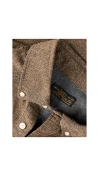 Ανδρικό Πουκάμισο Φανέλα jack & jones Jprblustanley Flannel L/S 12305791 Ermine