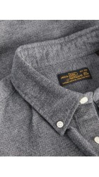 Ανδρικό Πουκάμισο Φανέλα jack & jones Jprblustanley Flannel L/S 12305791 Coal Smoke