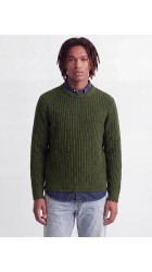 Ανδρικό Πουλόβερ Πλεκτό Jack & Jones JJJAxon Knit Crew Neck 12306928 Forest Night Twisted Black Ανδρικό Πουλόβερ Πλεκτό Jack & Jones JJJAxon Knit Crew Neck 12306928 Forest Night Twisted Black