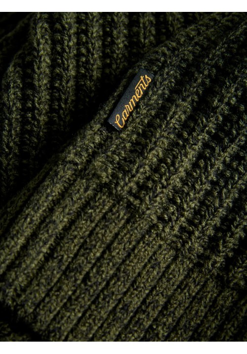 Ανδρικό Πουλόβερ Πλεκτό Jack & Jones JJJAxon Knit Crew Neck 12306928 Forest Night Twisted Black Ανδρικό Πουλόβερ Πλεκτό Jack & Jones JJJAxon Knit Crew Neck 12306928 Forest Night Twisted Black