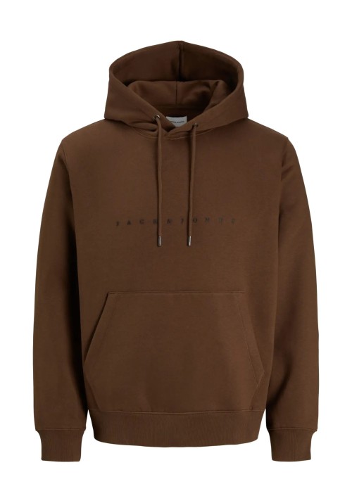 Ανδρικό Φούτερ Jack & Jones JJEstar JJ Sweat Hood Noos 12233972 Cocoa