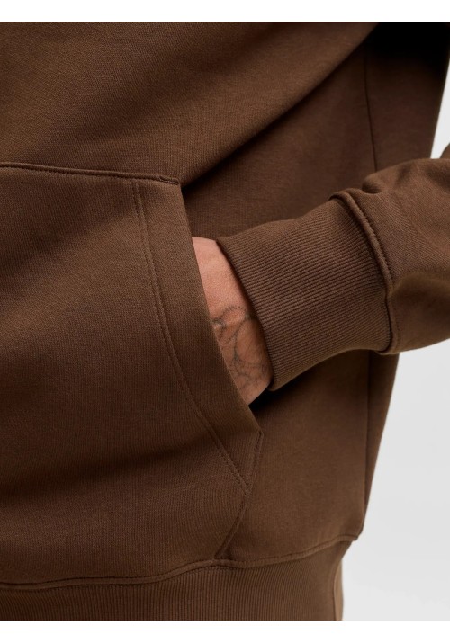 Ανδρικό Φούτερ Jack & Jones JJEstar JJ Sweat Hood Noos 12233972 Cocoa