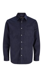 Ανδρικό Πουκάμισο Jack & Jones JPRbluray Corduroy L/S Shirt 12301352 Night Sky