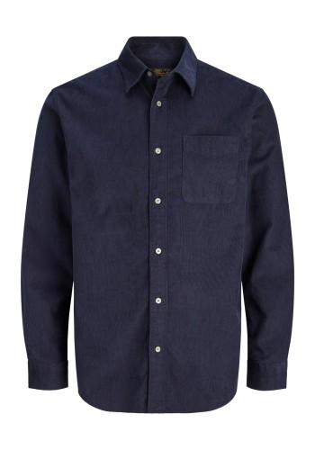 Ανδρικό Πουκάμισο Jack & Jones JPRbluray Corduroy L/S Shirt 12301352 Night Sky Ανδρικό Πουκάμισο Jack & Jones JPRbluray Corduroy L/S Shirt 12301352 Night Sky