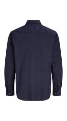Ανδρικό Πουκάμισο Jack & Jones JPRbluray Corduroy L/S Shirt 12301352 Night Sky
