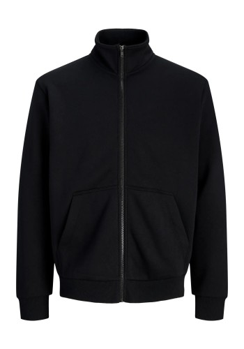 Ανδρική Ζακέτα Jack & Jones  Φούτερ JJΕbradley Sweat Zip HN Noos 12298690 Black