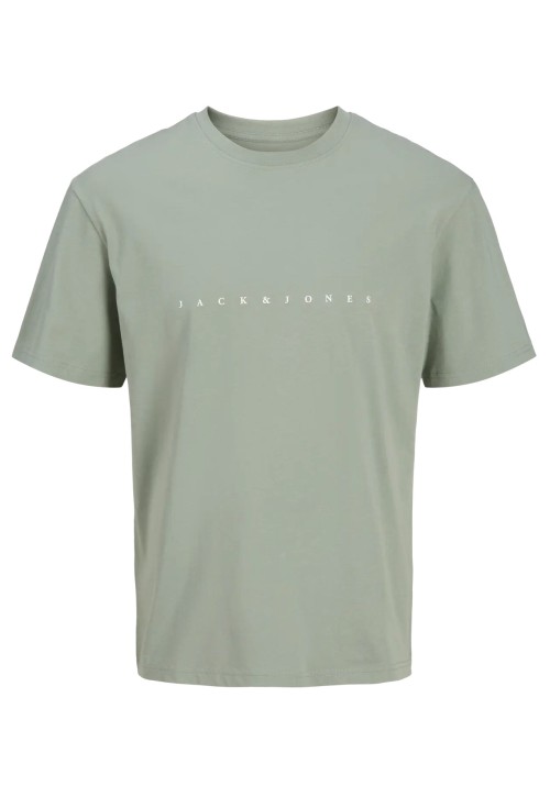 Ανδρικό T-Shirt Plus Size Jack & Jones JJEstar JJ Tee SS Noos PLS 12243525 Iceberg Green