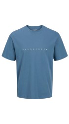Ανδρικό T-Shirt Plus Size Jack & Jones JJEstar JJ Tee SS Noos PLS 12243625 Oceanview