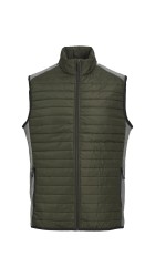 Ανδρικό Μπουφάν Αμάνικο Jack & Jones JJEmulti Bodywarmer Collar Noss 12200684 Λαδί