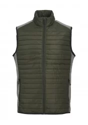 Ανδρικό Μπουφάν Αμάνικο Jack & Jones JJEmulti Bodywarmer Collar Noss 12200684 Λαδί