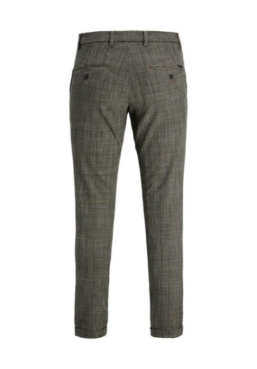 Ανδρικό Παντελόνι Chino με Slim Εφαρμογή Jack & Jones JPSTmarco JJconnor Akm Noos 12193553 Cumin Check