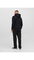 Ανδρική Φούτερ Ζακέτα με Κουκούλα και Τσέτες Jack & Jones 12241691 Jorvesterbro Sweat Zip Hood Μαύρο Ανδρική Φούτερ Ζακέτα με Κουκούλα και Τσέτες Jack & Jones 12241691 Jorvesterbro Sweat Zip Hood Μαύρο