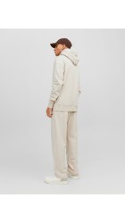 Ανδρική Φούτερ Ζακέτα με Κουκούλα και Τσέπες Jack & Jones 12241691 Jorvesterbro Sweat Zip Hood MoonBeam Off White Ανδρική Φούτερ Ζακέτα με Κουκούλα και Τσέπες Jack & Jones 12241691 Jorvesterbro Sweat Zip Hood MoonBeam Off White