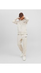 Ανδρική Φούτερ Ζακέτα με Κουκούλα και Τσέπες Jack & Jones 12241691 Jorvesterbro Sweat Zip Hood MoonBeam Off White Ανδρική Φούτερ Ζακέτα με Κουκούλα και Τσέπες Jack & Jones 12241691 Jorvesterbro Sweat Zip Hood MoonBeam Off White