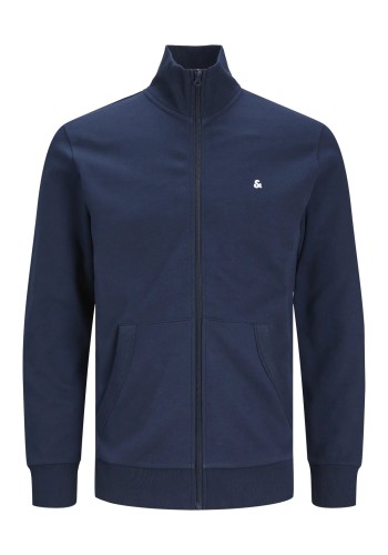 Ανδρική Ζακέτα Φούτερ Jack & Jones JJEPaulos Sweat Zip Noos PLS 12253745 Navy Blazer