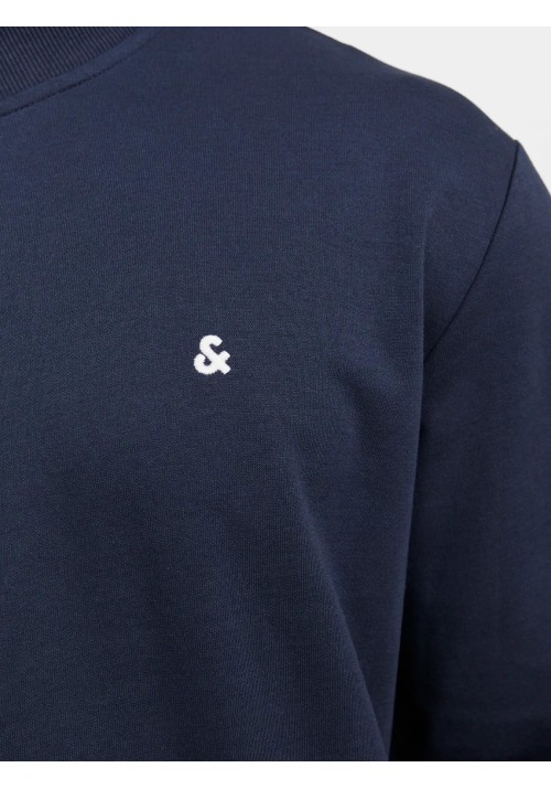 Ανδρική Ζακέτα Φούτερ Jack & Jones JJEPaulos Sweat Zip Noos PLS 12253745 Navy Blazer