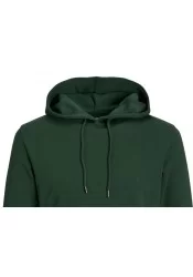 Ανδρικό Φούτερ με Κουκούλα και Τσέπες Plus Size Jack & Jones 12183623 JJEBasic Sweat Hood PLS Πράσινο Ανδρικό Φούτερ με Κουκούλα και Τσέπες Plus Size Jack & Jones 12183623 JJEBasic Sweat Hood PLS Πράσινο