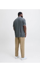 Ανδρική Μπλούζα Polo Jack & Jones JJEPaulos Polo SS Noos PLS 12143859 Stormy Weather