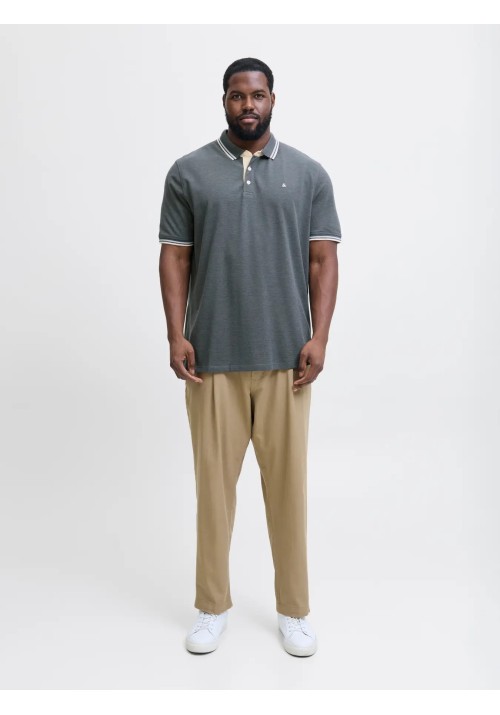 Ανδρική Μπλούζα Polo Jack & Jones JJEPaulos Polo SS Noos PLS 12143859 Stormy Weather