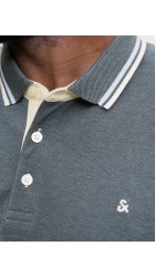 Ανδρική Μπλούζα Polo Jack & Jones JJEPaulos Polo SS Noos PLS 12143859 Stormy Weather