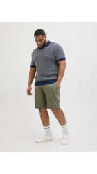Ανδρική Βερμούδα Chino Plus Size jack & Jones JPSTDave JJChino Shorts SN AKM PLS 12232570 Dusty Olive
