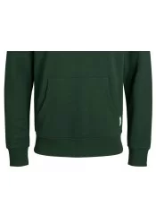 Ανδρικό Φούτερ με Κουκούλα και Τσέπες Plus Size Jack & Jones 12183623 JJEBasic Sweat Hood PLS Πράσινο Ανδρικό Φούτερ με Κουκούλα και Τσέπες Plus Size Jack & Jones 12183623 JJEBasic Sweat Hood PLS Πράσινο