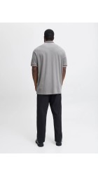 Ανδρική Μπλούζα Polo Jack & Jones JJEPaulos Polo SS Noos PLS 12143859 Ultimate Grey