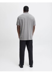 Ανδρική Μπλούζα Polo Jack & Jones JJEPaulos Polo SS Noos PLS 12143859 Ultimate Grey