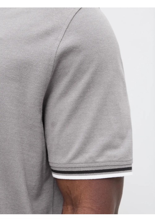 Ανδρική Μπλούζα Polo Jack & Jones JJEPaulos Polo SS Noos PLS 12143859 Ultimate Grey