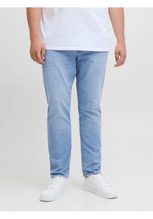 Ανδρικό Παντελόνι Τζιν Plus Size Jack &amp; Jones JJGlenn JJOriginal SQ 330 Noos PLS 12284341 Blue Denim