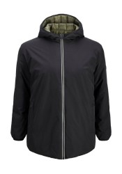 Aνδρικό Μπουφάν Διπλής Όψης Jack & Jones JJEBrook Reversible Jacket SN PLS 12279443 Μαύρο