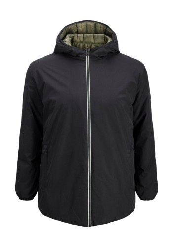 Aνδρικό Μπουφάν Διπλής Όψης Jack & Jones JJEBrook Reversible Jacket SN PLS 12279443 Μαύρο