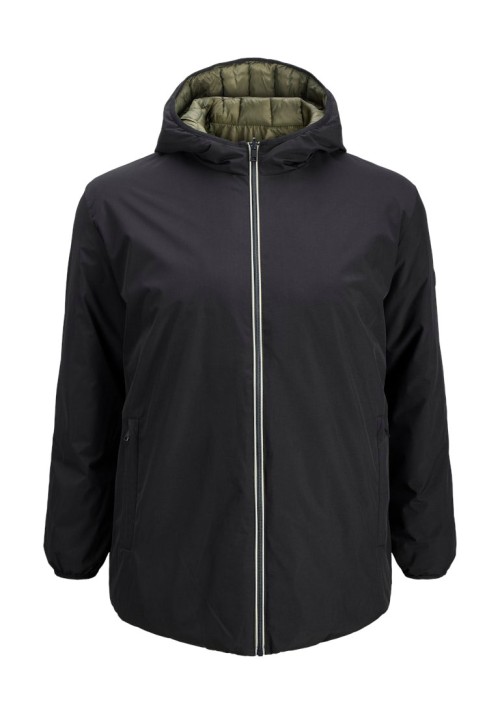 Aνδρικό Μπουφάν Διπλής Όψης Jack & Jones JJEBrook Reversible Jacket SN PLS 12279443 Μαύρο