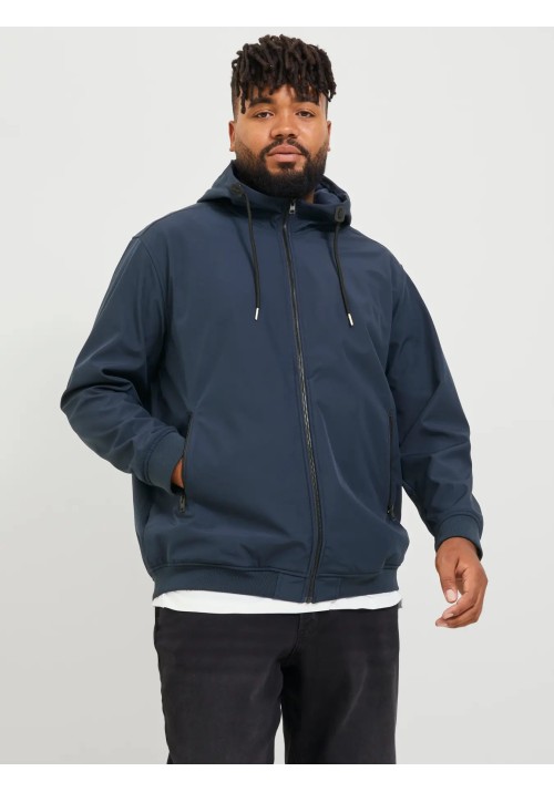 Ανδρικό Μπουφάν Jack & Jones JJEBasic Softshell Hood Noos PLS 12236331 Navy Blazer