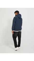 Ανδρικό Μπουφάν Jack & Jones JJEBasic Softshell Hood Noos PLS 12236331 Navy Blazer