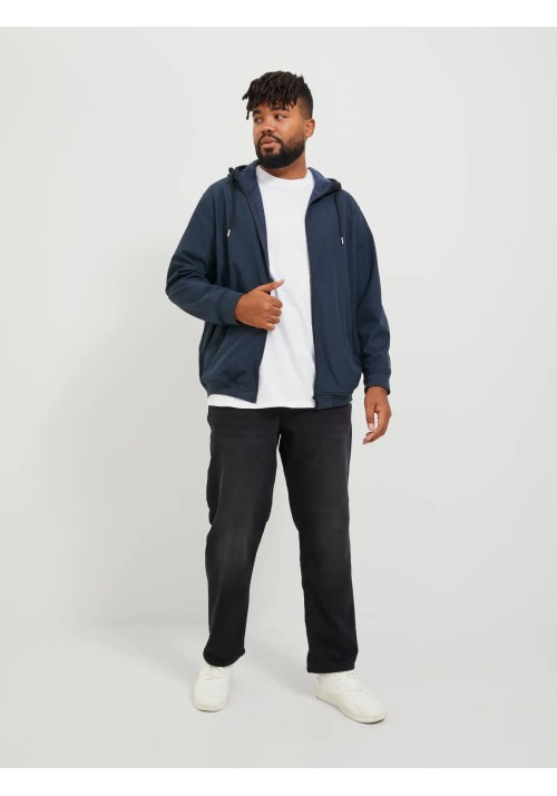 Ανδρικό Μπουφάν Jack & Jones JJEBasic Softshell Hood Noos PLS 12236331 Navy Blazer