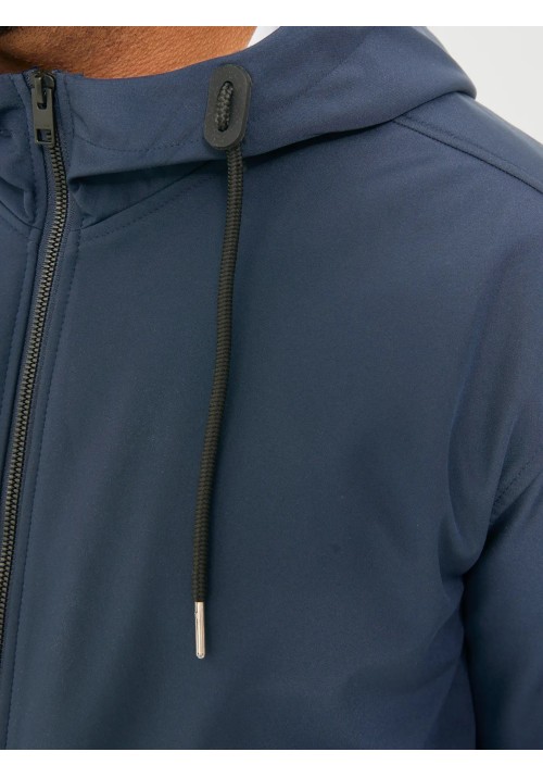 Ανδρικό Μπουφάν Jack & Jones JJEBasic Softshell Hood Noos PLS 12236331 Navy Blazer