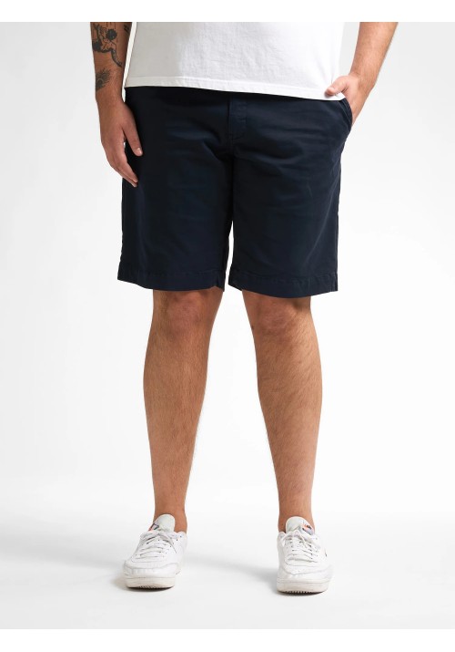 Ανδρική Βερμούδα Chino Plus Size  jack & Jones M-1050-SHO5040-5178 Navy Blue