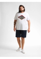 Ανδρική Βερμούδα Chino Plus Size jack & Jones M-1050-SHO5040-5178 Navy Blue Ανδρική Βερμούδα Chino Plus Size jack & Jones M-1050-SHO5040-5178 Navy Blue