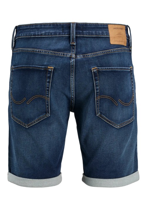 Ανδρική Βερμούδα Τζιν Plus Size Jack & Jones JJIrick JJIcon I.K. Shorts GE 132 SN PLS 12274050 Μπλε