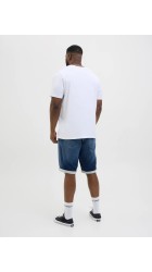 Ανδρική Βερμούδα Τζιν Plus Size Jack & Jones JJIrick JJIcon I.K. Shorts GE 132 SN PLS 12274050 Μπλε