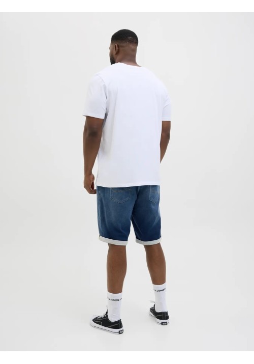 Ανδρική Βερμούδα Τζιν Plus Size Jack & Jones JJIrick JJIcon I.K. Shorts GE 132 SN PLS 12274050 Μπλε