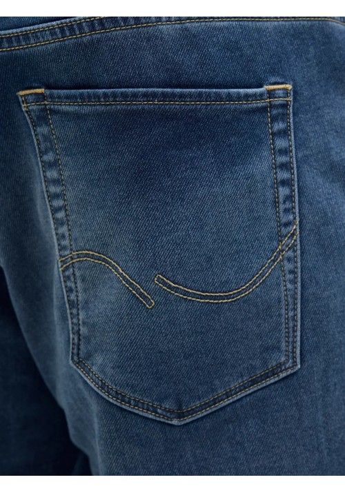 Ανδρική Βερμούδα Τζιν Plus Size Jack & Jones JJIrick JJIcon I.K. Shorts GE 132 SN PLS 12274050 Μπλε