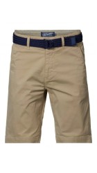 Ανδρική Βερμούδα Chino Plus Size Petrol  M-1050-SHO5040-7130 Μπέζ