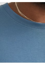 Ανδρικό T-Shirt Plus Size Jack & Jones JJEstar JJ Tee SS Noos PLS 12243625 Oceanview