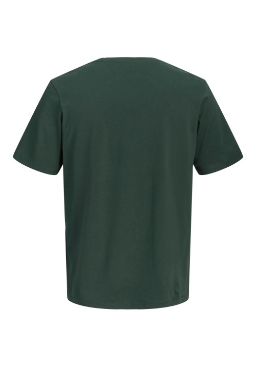 Ανδρικό T-Shirt Plus Size Jack & Jones JJECorp Logo Tee SS O-Neck Noos PLS 12158505 Λαδί Ανδρικό T-Shirt Plus Size Jack & Jones JJECorp Logo Tee SS O-Neck Noos PLS 12158505 Λαδί