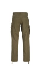 Ανδρικό Παντελόνι Cargo Jack & Jones JPSTKane JJBarley Cargo Pants Noos PLS 12264152 Olive Night