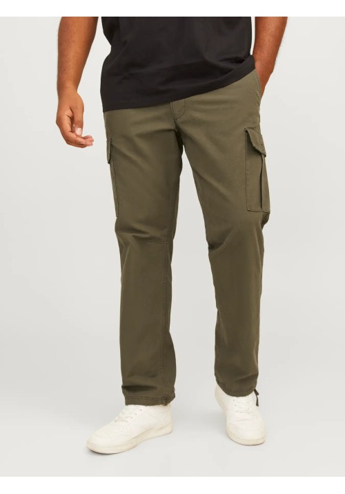 Ανδρικό Παντελόνι Cargo Jack & Jones JPSTKane JJBarley Cargo Pants Noos PLS 12264152 Olive Night