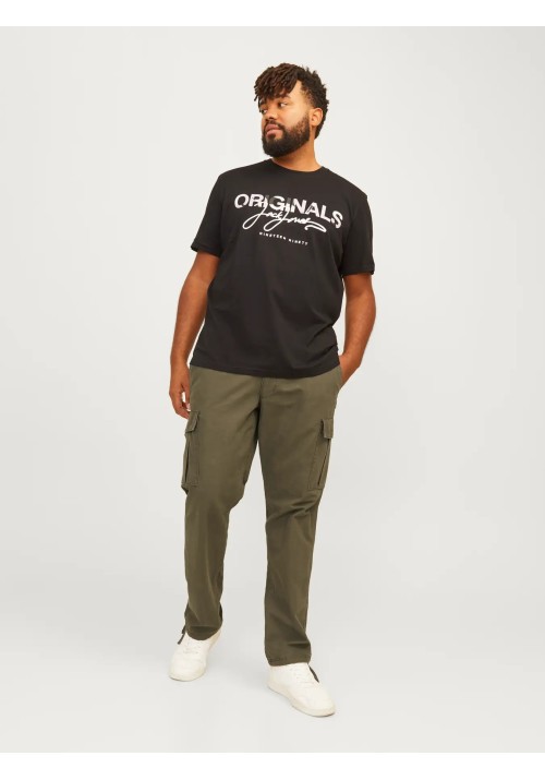 Ανδρικό Παντελόνι Cargo Jack & Jones JPSTKane JJBarley Cargo Pants Noos PLS 12264152 Olive Night